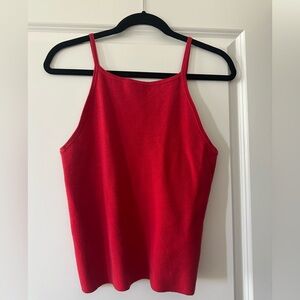Madewell Bold Red Knit Sweater